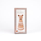 Houten stapel beer marcel. 21x10x10 cm