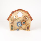 Egmont houten activiteitenbord. 30x26x1