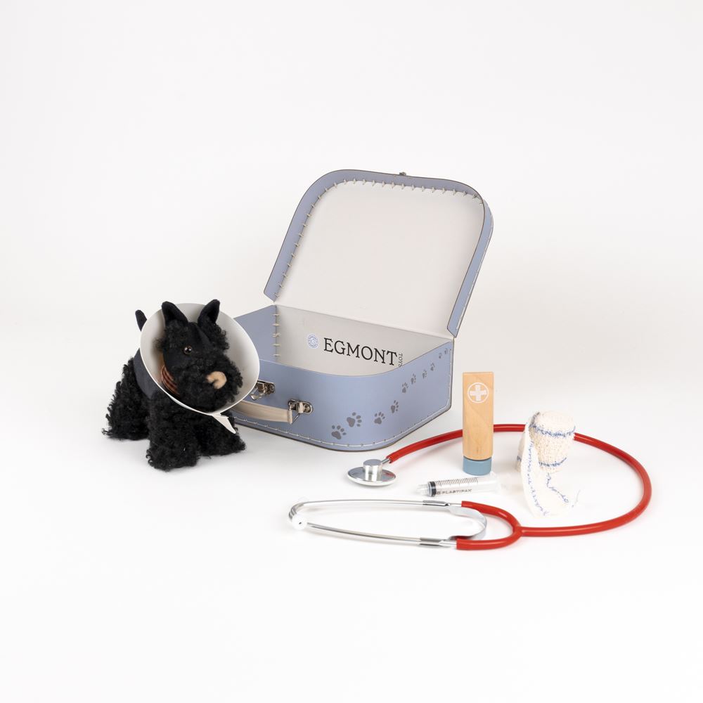 Egmont dokterskoffer walter met halsband