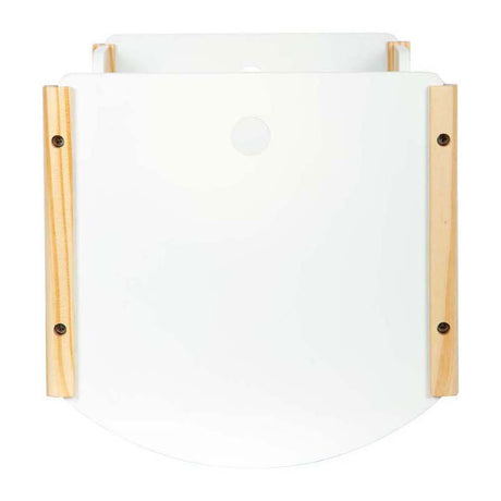 Small foot - houten poppenbed wit little button