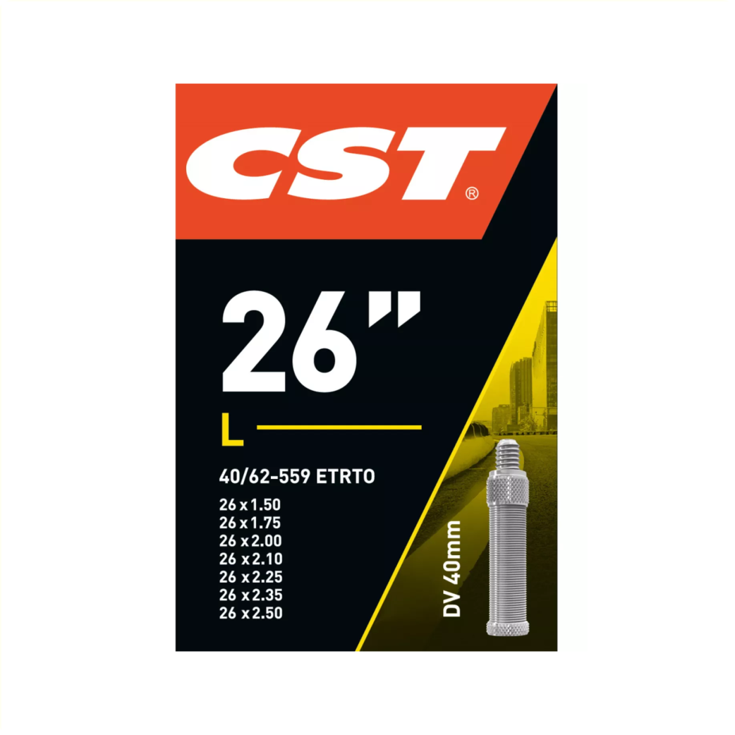 CST Binnenband 26x1,75-1.90-2.30 ETRTO 40 62-559, Ventiel: Blitz Hollands 40 mm