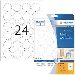 Etiketten herma folie 4236