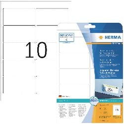 Herma adr.etik. movabels 96x50,8 25 vel din a4 250 stuks 4349
