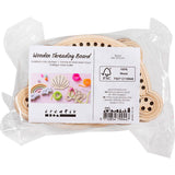 Creativ company https: www.cchobby.nl houten-vorm-met-gaten-regenboog-schelp-vlinder-afm-7-5-13-cm-24-stuk-1-doos