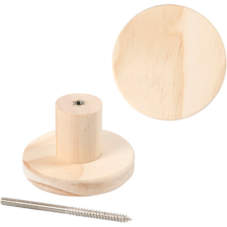 Creativ company https: www.cchobby.nl kapstok-rond-4-5-cm-7-cm-1-stuk