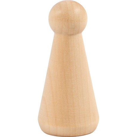 Creativ company https: www.cchobby.nl houten-figuur-kegelvormig-h-8-cm-3-stuk-1-doos