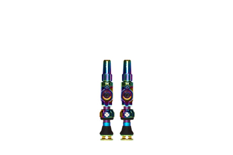Muc-off tubeless ventiel big bore lite small iridescent franse presta ventiel 30mm