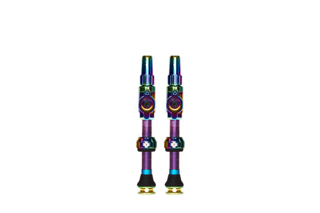 Muc-off tubeless ventiel big bore lite large iridescent franse presta ventiel 45mm