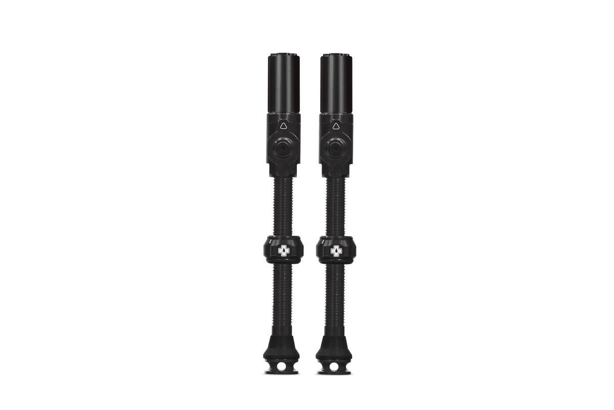 Muc-off tubeless ventiel big bore hybrid x-large black auto schräder ventiel 60mm