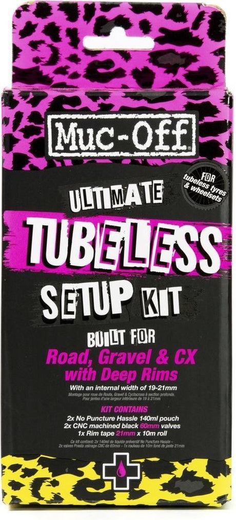 Muc-off ultimate tubeless kit road 60mm