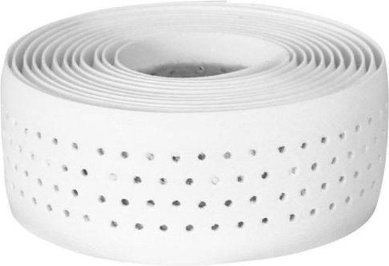 Velox GuidoLine stuurtape PVC, 190cm, 3cm, 2,5mm Wit Zwart