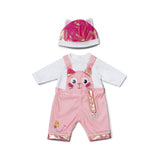 Baby born onesie with hat 43 cm | 2 stuks