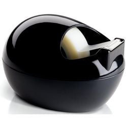 Plakbandhouder scotch stone shaped zwart met 1 rol scotch magic 810