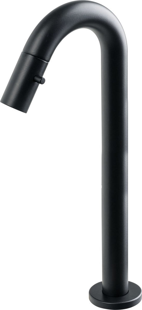 Plieger lupo 2.0 toiletkraan – opbouw fonteinkraan – verhoogd model – uitloop 20.3 cm – 10 jaar garantie – mat zwart