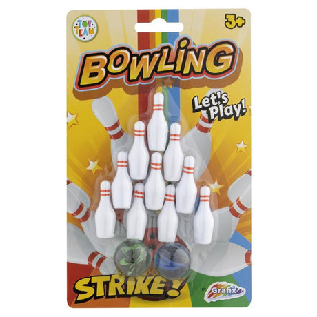 Grafix mini bowling set - 12dlg.