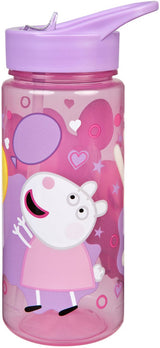 Undercover świnka peppa serie - bidon - 500 ml - met stroombeker - bpa-vrij