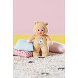 Baby born cutie for babies 18cm assorti | 2 stuks