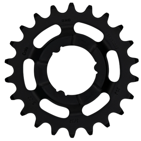KMC Tandwiel 22T Shimano 3 32 Zwart