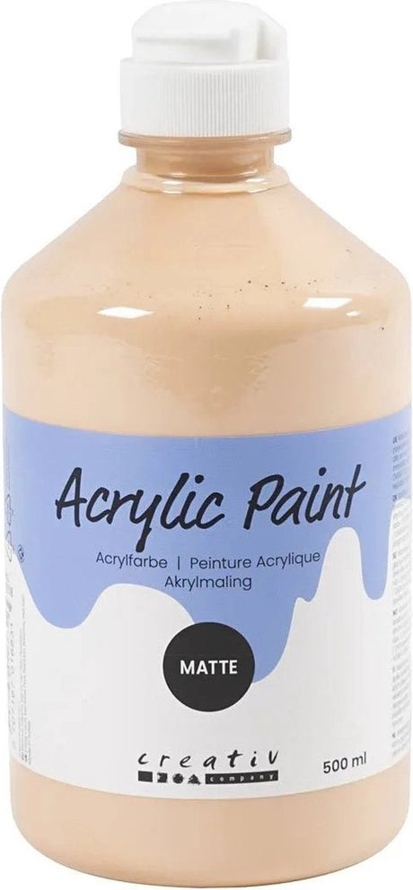 A-color acrylverf, 500 ml, lichtbeige