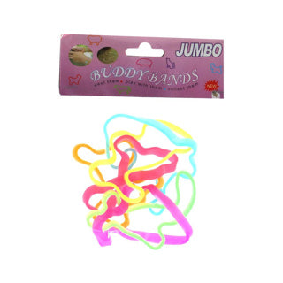 Armband buddy bands jumbo assorti | 36 stuks