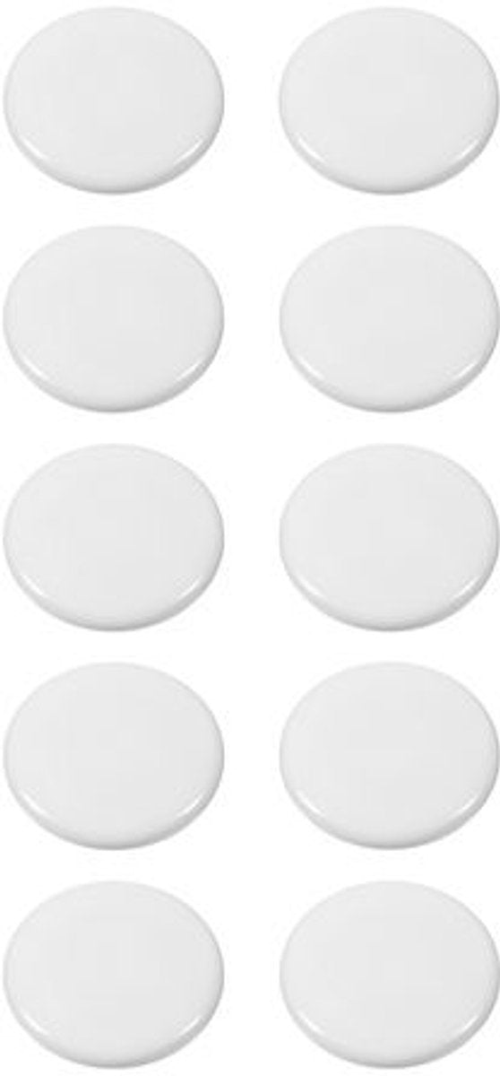 Westcott magneten - wit - ø 40x8,5mm - 2500g - 10 stuks - ac-e1082