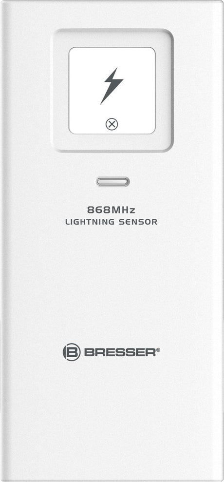 Bresser bliksemsensor - bereik ca. 100m - met lichtsignaal op sensor