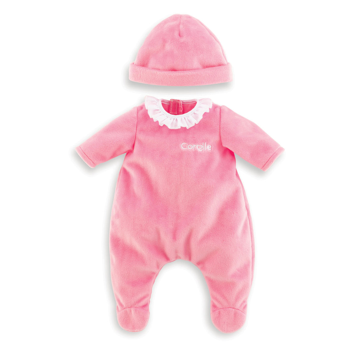 Corolle mon premier poupon - pyjama roze met muts, 30cm