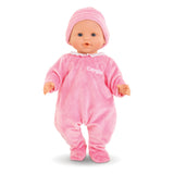 Corolle Mon Grand Poupon Pyjama Roze met Muts, 36cm