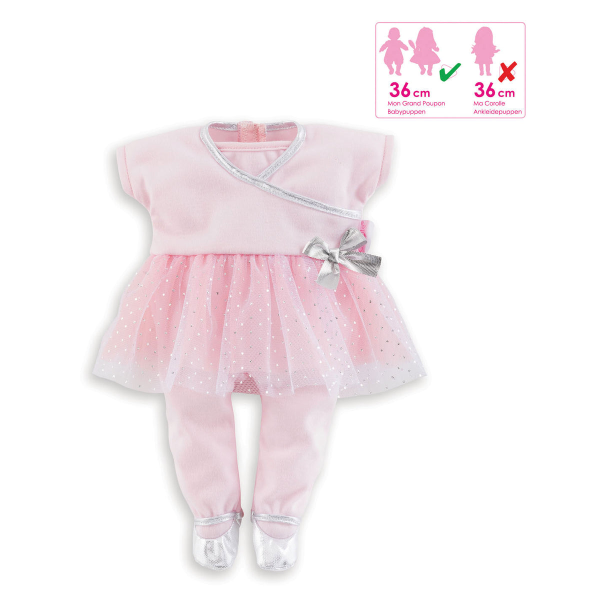 Corolle Mon Grand Poupon Poppenoutfit Dance, 36cm