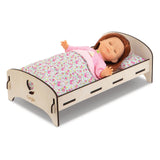 Corolle houten poppenbed floral