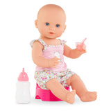 Corolle mon grand poupon drink- en plaspop - emma, 36cm