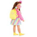 Corolle girls - poppenkleertjes fluo set dressing room