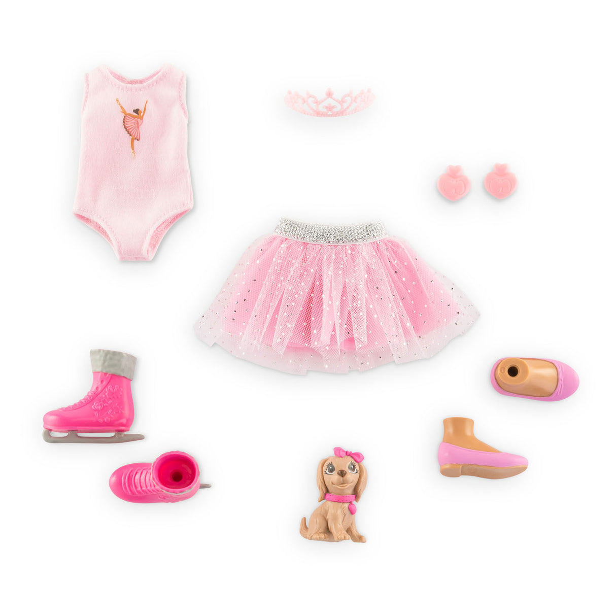 Corolle girls valentine ballerina modepop set