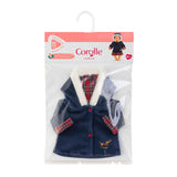Corolle babypop jas - holidays poppenkleding 30cm winterjas.