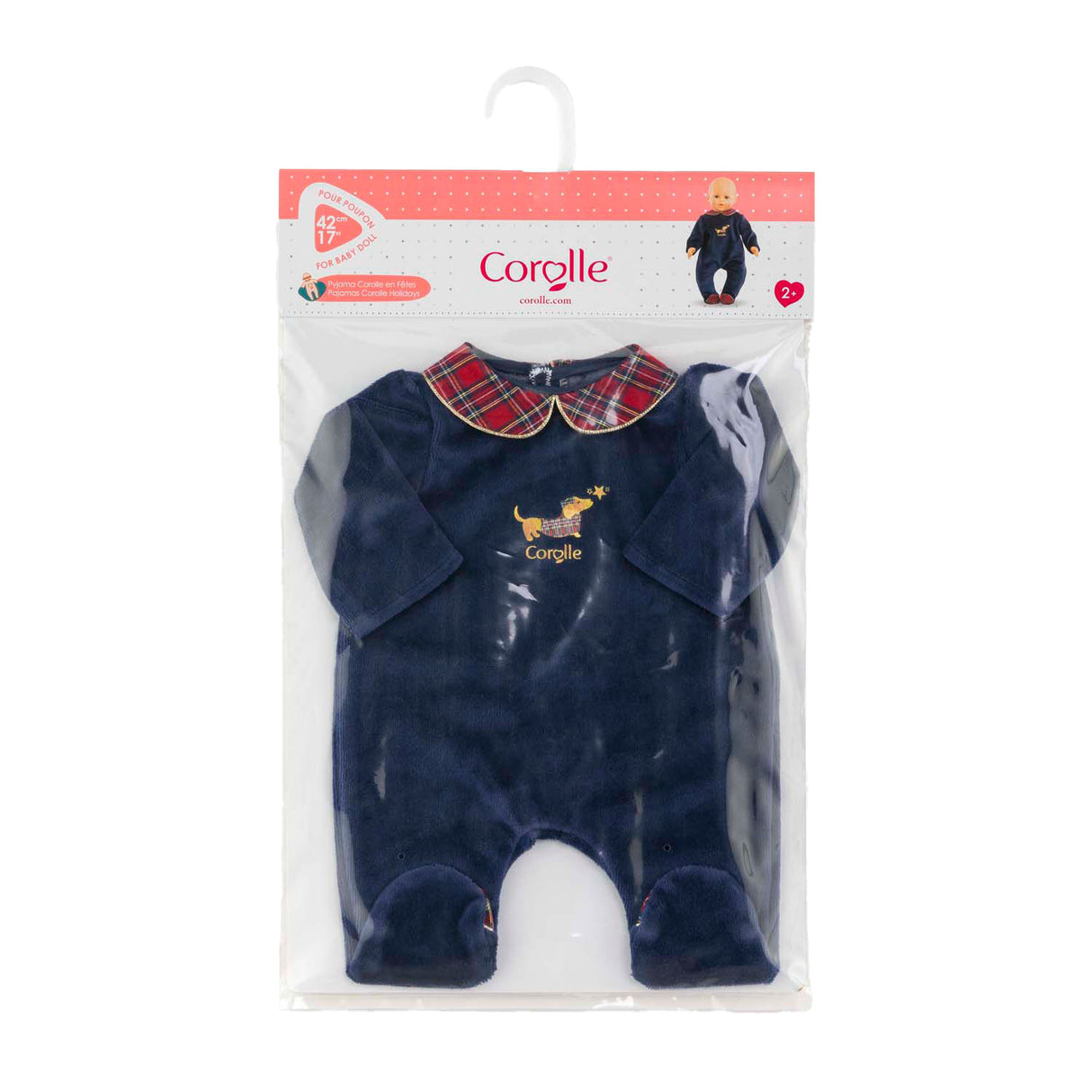 Corolle holidays poppen pyjama, 42cm