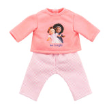 Corolle roze pyjama voor poppen van 36cm, 2dlg.