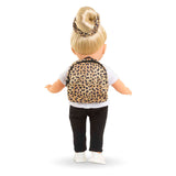 Corolle rugzak voor poppen luipaard, 36cm