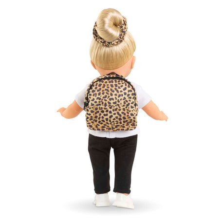 Corolle rugzak voor poppen luipaard, 36cm