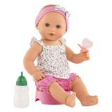 Corolle mon grande poupon drink- en plaspop emma - 36cm