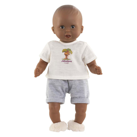 Corolle poppenoutfit t-shirt en korte broek kleine ontdekker 30cm. m
