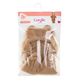 Corolle poppenkostuum bruin berenpakje 36cm zachte onesie. m