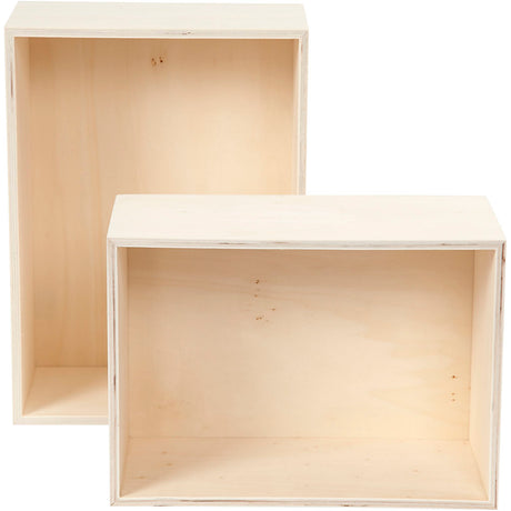 Creativ company https: www.cchobby.nl showdozen-rechthoek-h-27-31-cm-d-12-5-cm-b-19-5-22-5-cm-2-stuk-1-set
