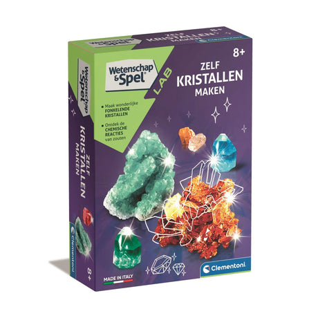 Clementoni wetenschap en spel zelf kristallen maken