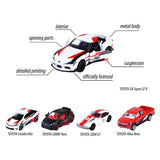 Majorette Toyota Die-Cast Racing Auto's Giftpack, 5st.