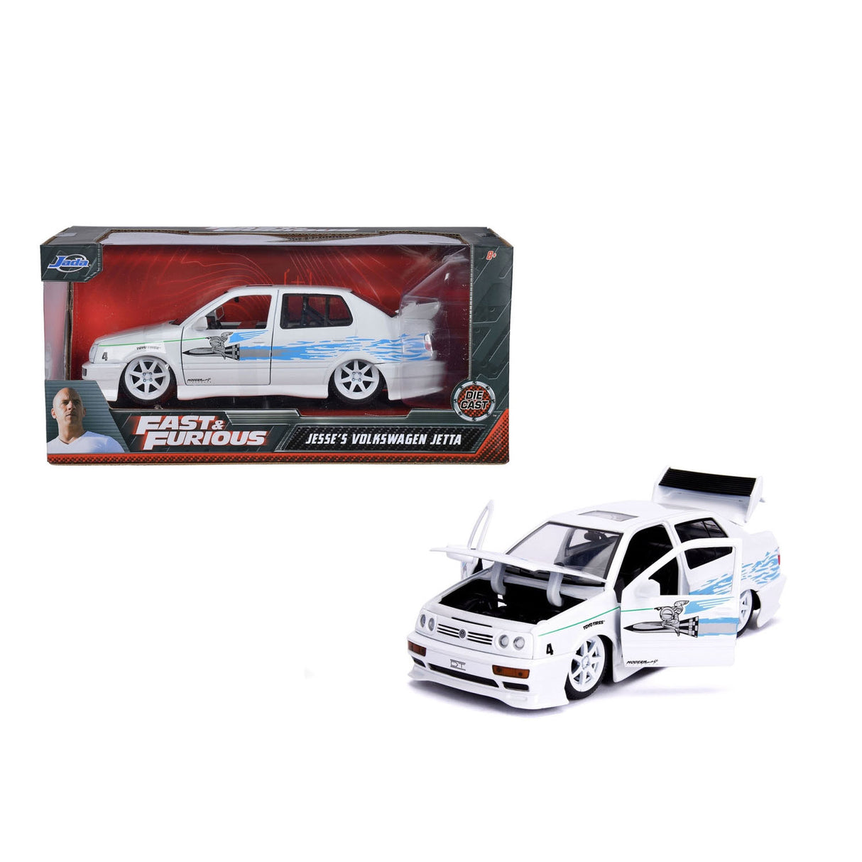 Jada Toys Jada Die-Cast Fast and Furious 1995 Volkswagen Jetta 1:24