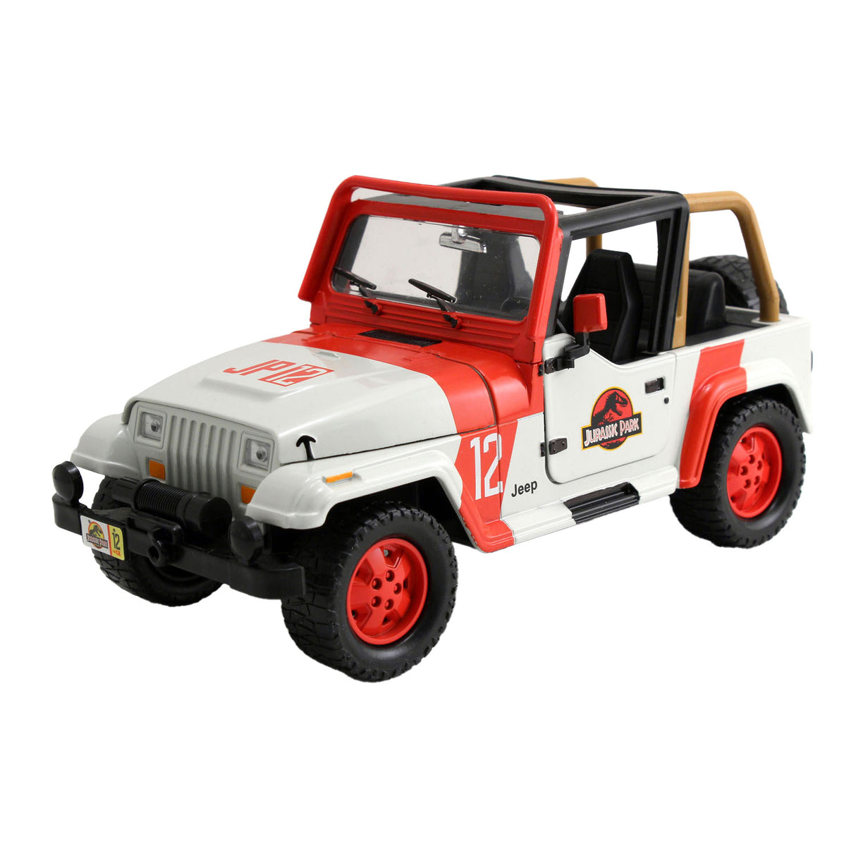 Jada toys jada die-cast jurassic world 1992 jeep wrangler 1:24