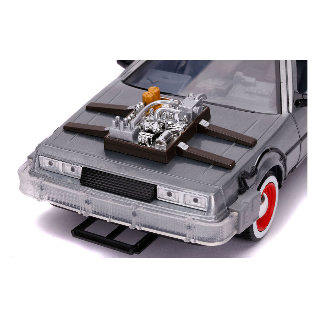 Jada toys jada die-cast time machine (back to the future 3) 1:24