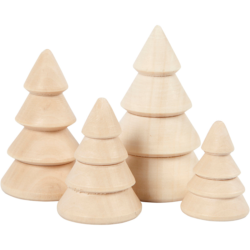 Creativ company https: www.cchobby.nl kerstbomen-van-hout-h-3-3-4-3-5-3-6-3-cm-d-2-3-3-3-2-4-cm-4-stuk-1-doos
