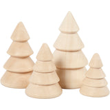 Creativ company https: www.cchobby.nl kerstbomen-van-hout-h-3-3-4-3-5-3-6-3-cm-d-2-3-3-3-2-4-cm-4-stuk-1-doos