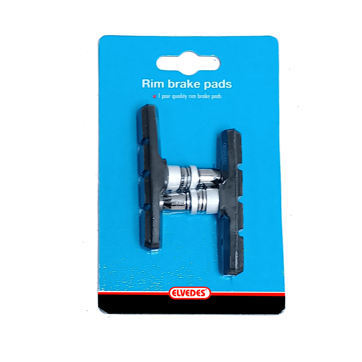 Elvedes V-brake remblokset 70 mm symmetrisch (1 paar)